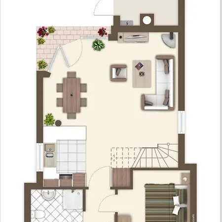 Medemsand 12 Ferienhaus